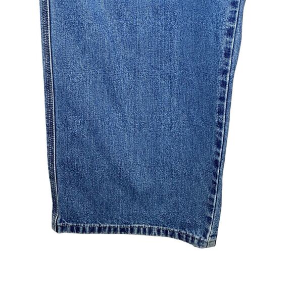 Vtg. Silvertab Levi’s Mens Baggy Carpenter Jeans 36X30‎ (Actual 29) Y2K Skater - Picture 4 of 14